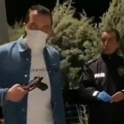 Polis, 'silah çeken' şüpheliye teşekkür etti