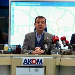 İmamoğlu: Çok zaruri olmadıkça vatandaşlarımız trafiğe çıkmasınlar