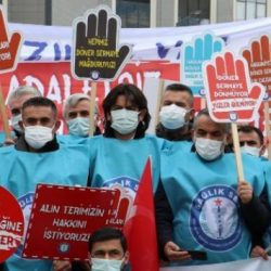 İş bırakma eylemi yapan sağlıkçıları bakanlık affetmedi