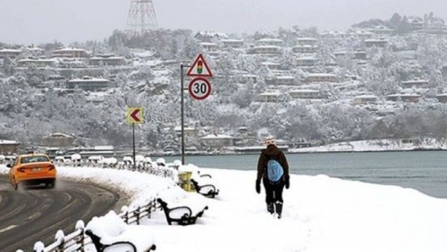 Meteoroloji ’den uyarı: İstanbul ’a kar sağanakları geliyor